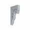 Fypon BKT12X21X3 - 12-1/4X21-1/8X3-3/16 Smooth Bracket
