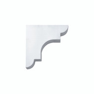 Fypon BKT13X13X3 - 13X13X3-1/2 Smooth Bracket