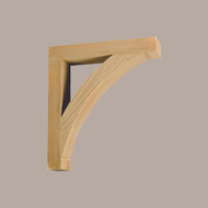 BKT16X18X4S stainable woodgrain bracket