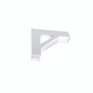 Fypon BKT17X17 - 16-1/2X16-1/2X3-1/2 Smooth Bracket