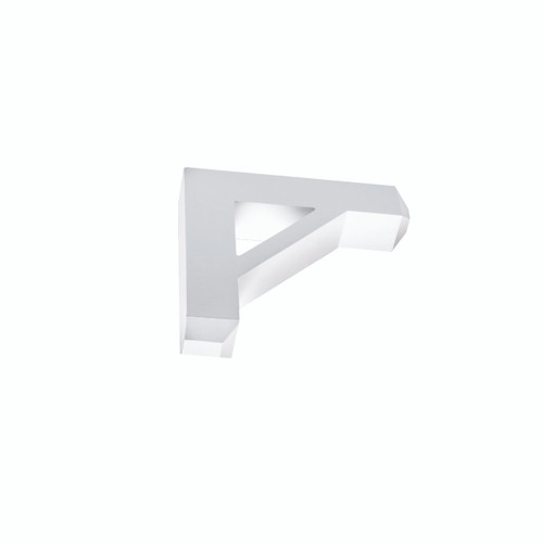 Fypon BKT17X17 - 16-1/2X16-1/2X3-1/2 Smooth Bracket