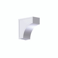 Fypon BKT24X24X12 - 24X24X12 Smooth Bracket