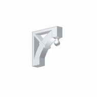 Fypon BKT24X24X5 - 24X24X5 Smooth Bracket