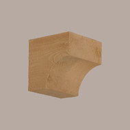 BKT5X5X3S - 5-1/2X5-1/2X3-1/2 Wood Grain Bracket
