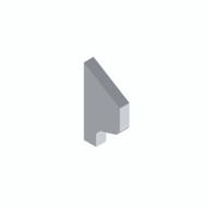 Fypon BKT6X10X1 - 5-9/16X10-3/8X1-1/2 Smooth Bracket