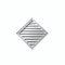 Diamond louver vent - functional - 24" x 24" x 2" thickness