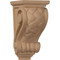 CORW03X04X07BWMA - Small Basket Weave Corbel, Hard Maple