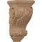 CORW03X04X07GRGM - Small Grape Corbel, Mahogany