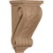 CORW04X05X10BWAL - Medium Basket Weave Corbel, Alder