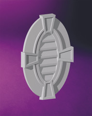 OVLV20X29VTK____LOUVER DECO OVAL VRTCL W/ FL TRIM 29X20X2-5/32