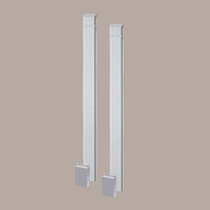 PIL5X120E____PILASTER FLUTED ECO ADJ PLTH 120X5-1/4X1-1/4