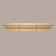 PS54X13ST____POT SHELF DORIC 53-27/32X12-11/16X9-1/8