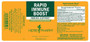 Rapid Immune Boost Formerly Echinacea / Goldenseal 4 Oz Label