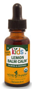 Kids Lemon Balm Calm Glycerite 1 Oz