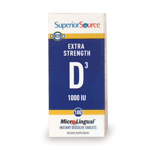 Vitamin D3 1000 IU Extra Strength 100 Ct