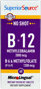 Methyl B12 2,000mcg/B6/Methylofolate