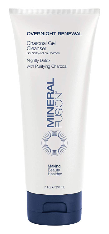 Mineral Fusion OVERNIGHT RENEWAL CHARCOAL GEL CLEANSER, 7 oz