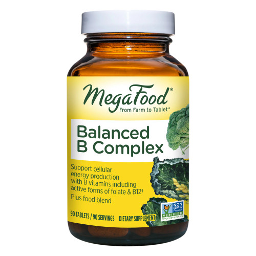 MegaFood Balanced B Complex 90 Tablets