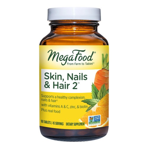 MegaFood Skin, Nails & Hair 2 90 Tablets