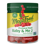 Baby & Me 2 Prenatal Multi Gummies, Red Raspberry 60 Gummies