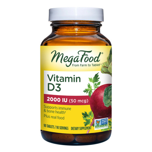 Vitamin D3 2000 IU 90 Tablet