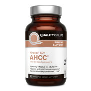 Kinoko 50+ AHCC 500 mg,  60 Vegicaps