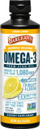 Barlean's Omega 3 Fish Oil, 1080 mg of Omega 3 EPA & DHA Fatty Acid, Lemon 16 oz