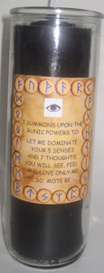 Runic Powers Ten Fold Candle
