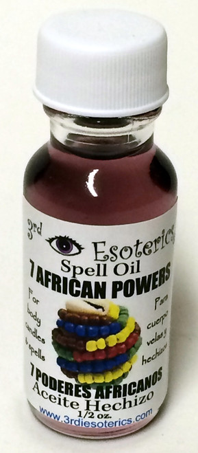 7 African Powers Spell Oil