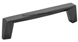 2317-1098-P Cabinet Handle Black Nickel 160mm Hole Spacing     