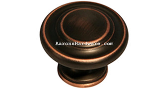 9653-ACBH-D Cabinet Knob Antique Copper Bronze HiLite     