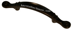 9661-EOA Cabinet Handle Oil Rubbed Bronze 3 Inch Hole Spacing      