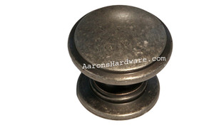 9669-AIM-D Cabinet Knob Weathered Iron 1 ¼” Diameter