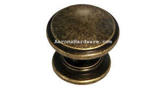 9669-ABM-D Cabinet Knob Weathered Brass 1 ¼” Diameter