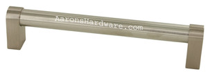 9785-128-BSN Cabinet Handle Bar Pull In Brushed Satin Nickel With 128mm 160mm 192mm 320mm and 480mm Hole Spacing