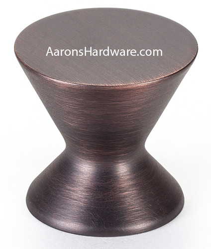 2361-10VB-P cabinet knob in the beautiful finish of  Verona Bronze Finish.  The 1 3/16” Diameter makes it the perfect choice for drawer fronts and or for your cabinet doors.   Use in your kitchen, bath vanities, furniture or any place a cabinet door is being used.