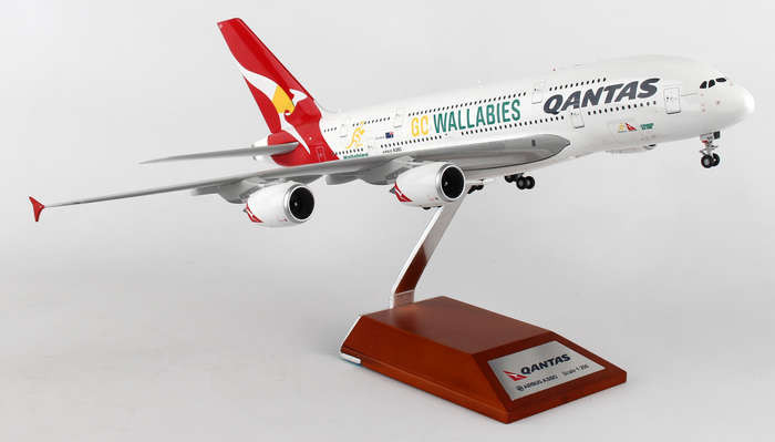 JC2XX2869 Jcwings Qantas A380 1:200 Go Wallabies Reg#vh-Oqh