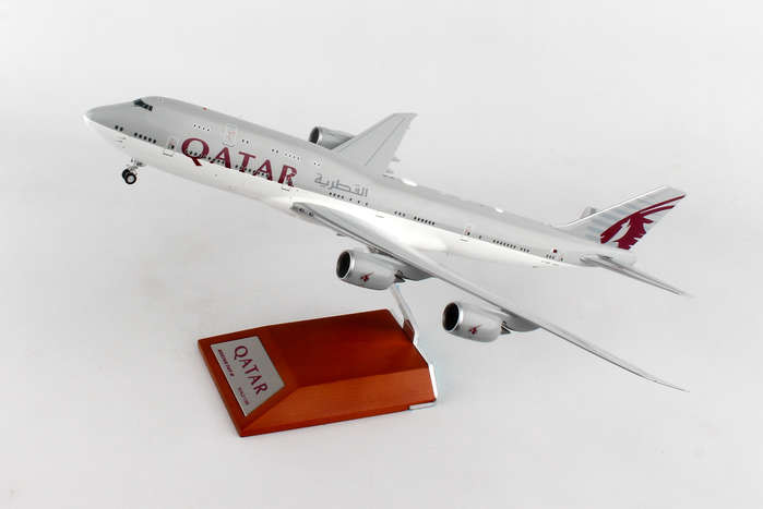 航空機・ヘリコプター JCwings 1/200 QAF B747-8 A7-HHE 1:200 Gemini / JC Wings QATAR AIRWAYS Boeing 747-8 A7-HHE