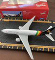 HE530965 Herpa Wings Zimbabwe Airways B777-200 Model Airplane