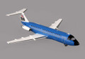 JCWings 200 *RARE* Braniff BAC111-200 1:200 Dark Blue N1542 Model Airplane