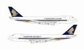 JET-600 Jet-X SIA Singapore Airlines B747-200 9V-SQS Model Airplane