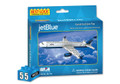 BL175 Best Lock - Jet Blue Airplane Building Block Model Kit