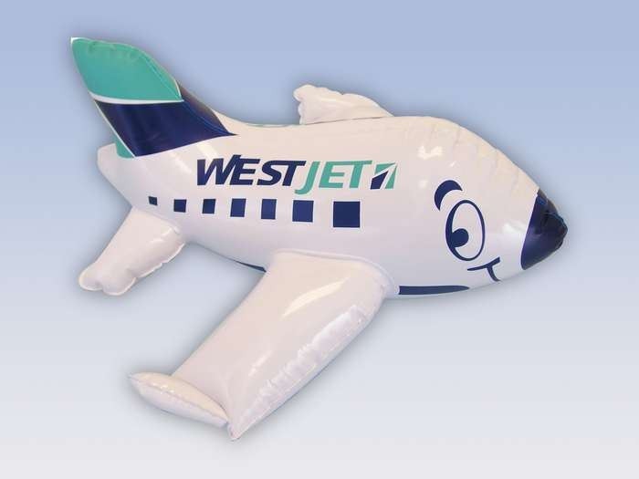 westjet toy plane