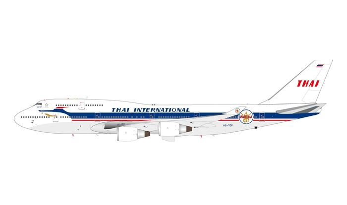 インフライト THAI タイ航空 B747-400 1/200 Thai 747-400 Gemini200 (flaps down) 1:200 unboxing with