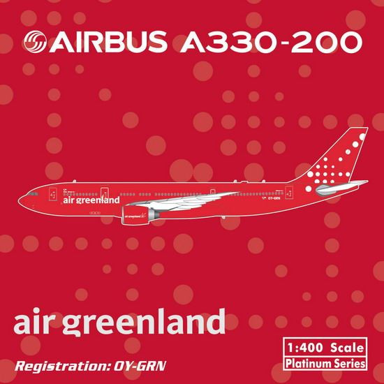 PH4GRL933 Phoenix Air Greenland A330-200 1:400 REG#OY
