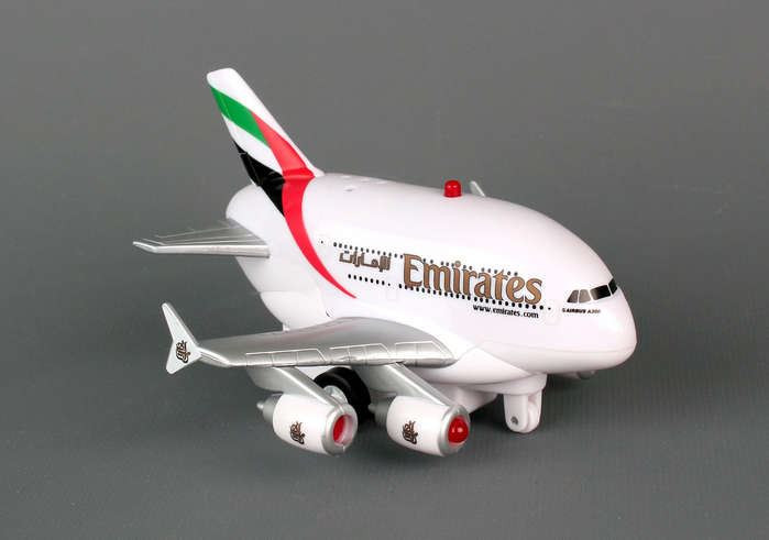 emirates a380 toy plane