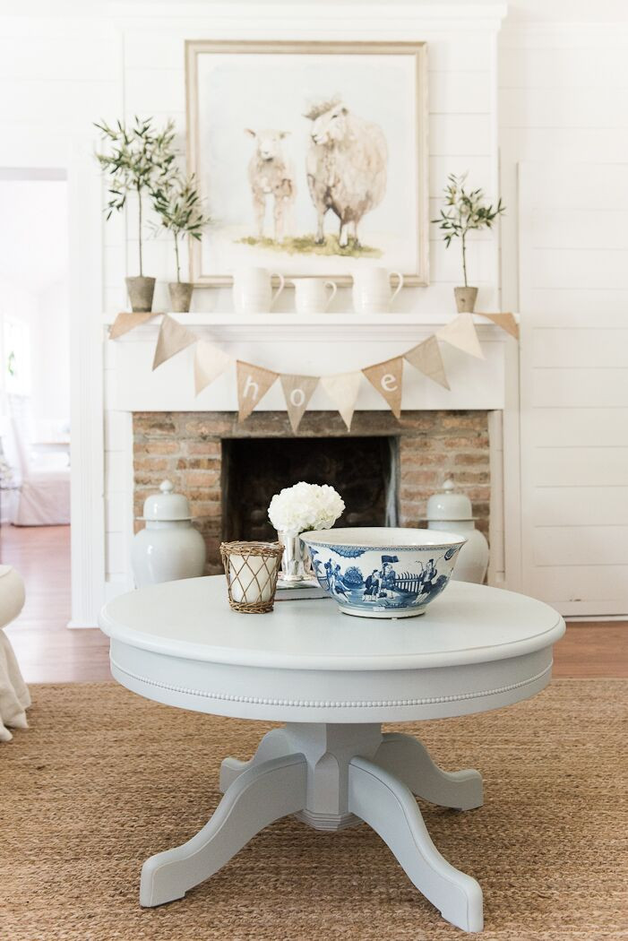 Pedestal Coffee Table