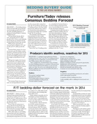 Furniture Today's 2015 Bedding Forecast