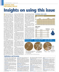 Furniture Store Performance Report 2008