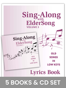 SING-ALONG with ELDERSONG, Volume 3 - CD and 5 Lyrics Books Set